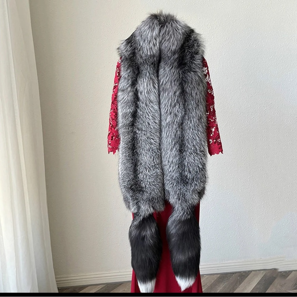 Fox fur boa